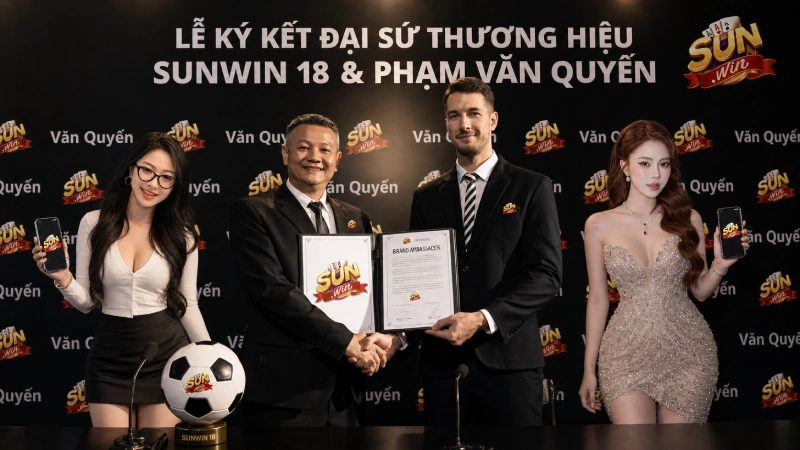 Tiktoker tham dự sự kiện Suwnin 18 ký kết Phạm Văn Quyến